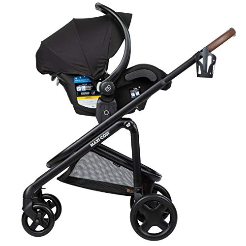 Maxi-Cosi Tayla Travel System with Mico XP Infant Car Seat, Essential Black