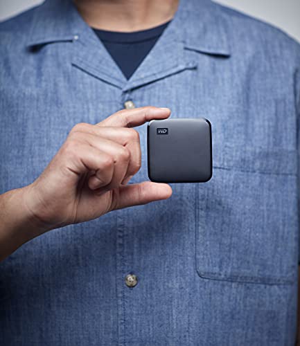 WD 2TB Elements SE - Portable SSD, USB 3.0, Compatible with PC, Mac - WDBAYN0020BBK-WESN