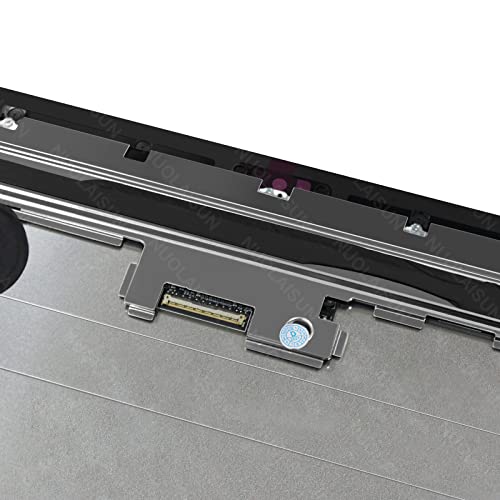 NUOLAISUN Screen Replacement LM270QQ1 (SD)(C1) for iMac 27" A1419 Mid 2017 EMC 3070 Retina 5K LCD Display Screen Panel + Front Glass Cover with Adhesive