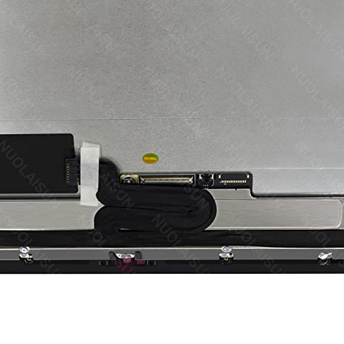 NUOLAISUN Screen Replacement LM215UH1(SD)(B1) for iMac 21.5" A1418 Mid 2017 EMC 3069 4K Retina LCD Display Screen Panel + Front Glass Cover with Adhesive