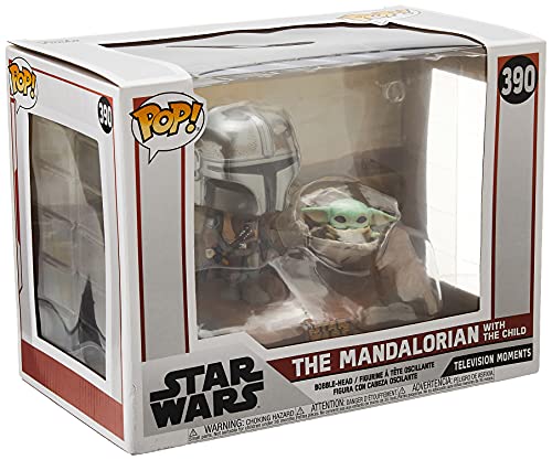 Funko Pop! Moment Star Wars: The Mandalorian - Mandalorian and The Child Vinyl Bobblehead