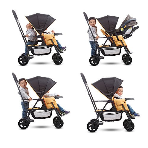 Joovy - Carriola Caboose Grafito con tándem para pararse, Carriola Doble