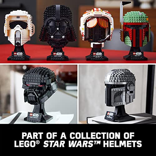 LEGO Star Wars Luke Skywalker (Red Five) Helmet 75327 Fun, Creative Building Kit for Adults; Collectible, Brick-Built Star Wars Memorabilia for Display (675 Pieces)