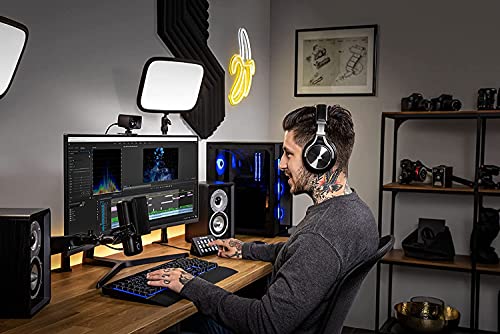 Elgato Facecam - 1080p60 Full HD Webcam for Video Conferencing, Gaming, Streaming, Sony Sensor, Fixed-Focus Glass Lens, Optimized for Indoor Lighting, Onboard Memory, Works with Zoom, Teams, PC/Mac