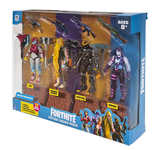 Fortnite Squad Mode Core Figure 4 Figure Pack, Future
