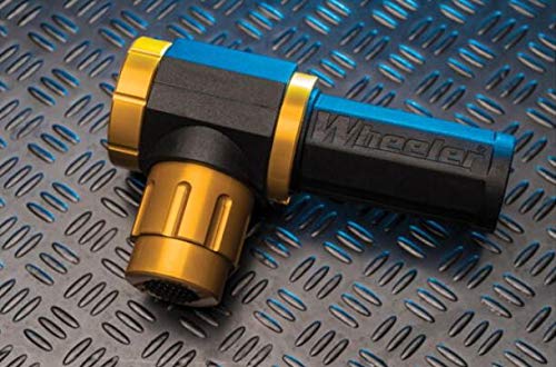 Visor Wheeler láser con conexión magnética con estuche de almacenamiento