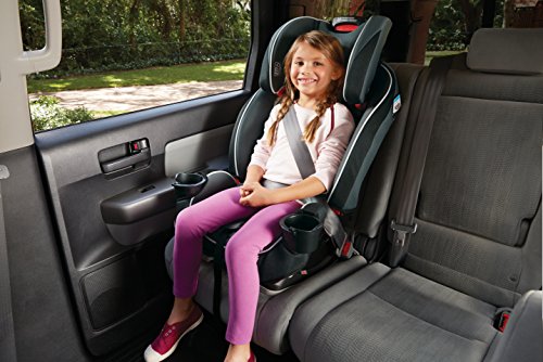Graco SlimFit 3 in 1 Car Seat -Slim & Comfy Design Saves Space in Your Back Seat, Darcie, One Size