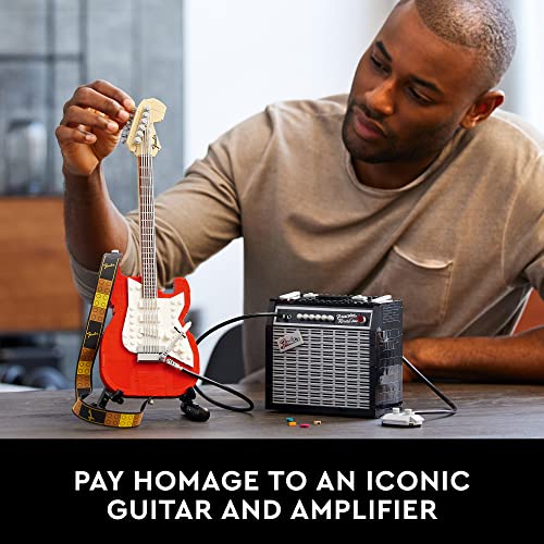 LEGO Ideas Fender Stratocaster 21329 Building Kit Idea for Guitar Players and Music Lovers (1,079 Pieces)