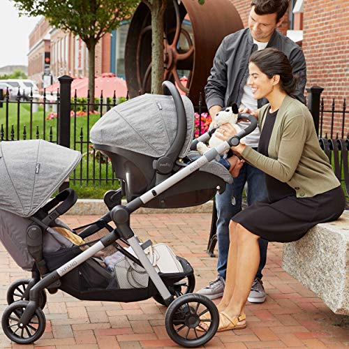 Evenflo Pivot Xpand Modular Travel System with SafeMax Infant Car Seat