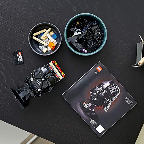 LEGO Star Wars Darth Vader Helmet 75304 Collectible Building Toy, New 2021 (834 Pieces), Multicolor