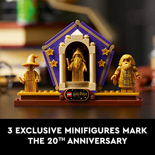 LEGO Harry Potter Hogwarts Icons - Collectors' Edition 76391 Collectible 20th Anniversary Set for Adults (3,010 Pieces)