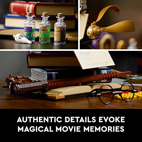 LEGO Harry Potter Hogwarts Icons - Collectors' Edition 76391 Collectible 20th Anniversary Set for Adults (3,010 Pieces)