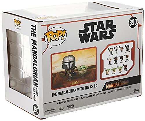 Funko Pop! Moment Star Wars: The Mandalorian - Mandalorian and The Child Vinyl Bobblehead