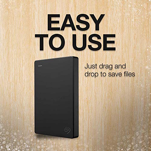 Seagate Portable 2TB External Hard Drive Portable HDD – USB 3.0 for PC, Mac, PlayStation, & Xbox - 1-Year Rescue Service (STGX2000400)