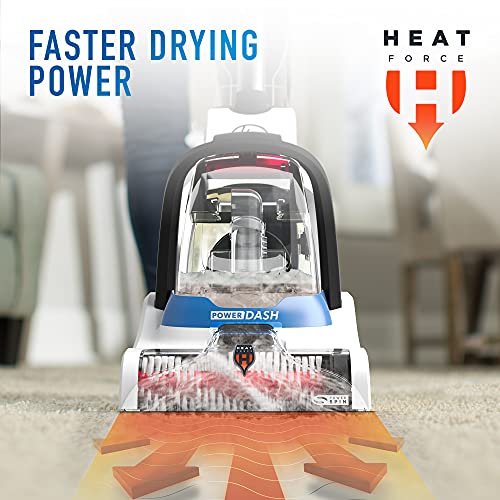 Hoover PowerDash Pet Compact Carpet Cleaner, Shampooer Machine, Lightweight, FH50700, Blue