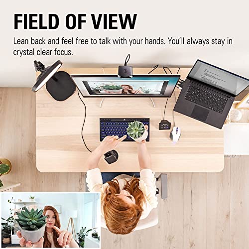 Elgato Facecam - 1080p60 Full HD Webcam for Video Conferencing, Gaming, Streaming, Sony Sensor, Fixed-Focus Glass Lens, Optimized for Indoor Lighting, Onboard Memory, Works with Zoom, Teams, PC/Mac