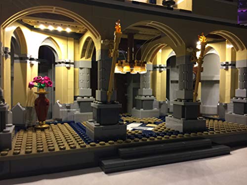 Deluxe LED Lighting Kit Fits Your Lego Disney Castle 71040 - (Lego Set is NOT Included!!!!!! Read: no Lego Brick Set Included)
