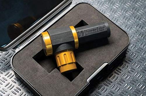Visor Wheeler láser con conexión magnética con estuche de almacenamiento