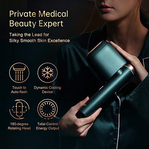 BoSidin Painless Permanent Hair Removal Device, Epilation for Women & Men - Body and Face