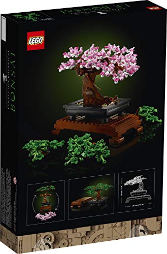 LEGO Bonsai Tree 10281 Building Kit, a Building Project to Focus The Mind with a Beautiful Display Piece to Enjoy, New 2021 (878 Pieces)
