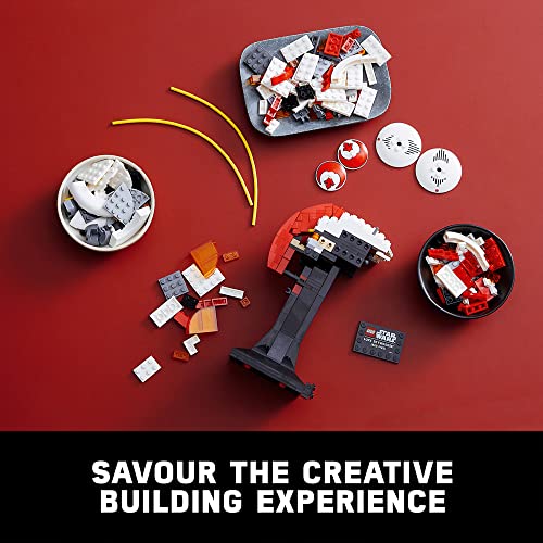 LEGO Star Wars Luke Skywalker (Red Five) Helmet 75327 Fun, Creative Building Kit for Adults; Collectible, Brick-Built Star Wars Memorabilia for Display (675 Pieces)