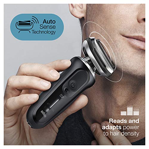 Braun Electric Razor for Men, Series 7 7085cc 360 Flex Head Electric Shaver with Beard Trimmer, Rechargeable, Wet & Dry, 4in1 SmartCare Center and Travel Case