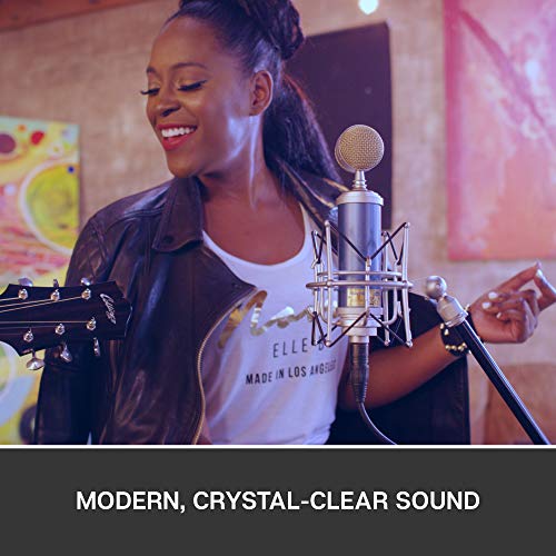 Bluebird XLR Condenser Microphone for Recording and Streaming, Large-Diaphragm Cardioid Capsule, Shockmount and Protective Case