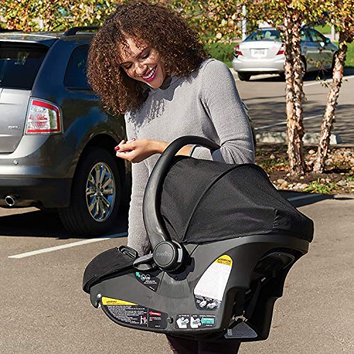 Evenflo Pivot Xpand Modular Travel System with SafeMax Infant Car Seat
